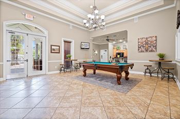Grand lounge w/ billiards and java bar